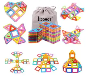 Magnetic Tiles Educational Building Construction Toys for Boys & Girls with Storage Bag Magnetic Tiles Educational Building Construction Toys for Boys & Girls with Storage Bag|Toys And Gifts For 5-12 Years Old