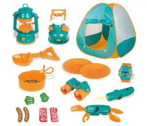 FUN LITTLE Outdoor Toys Camping Tools Set for Kids FUN LITTLE Outdoor Toys Camping Tools Set for Kids
