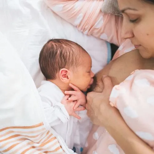 Baby Should Only Be Placed in Your Bed for Comfort or Feeding to safe sleep for babies